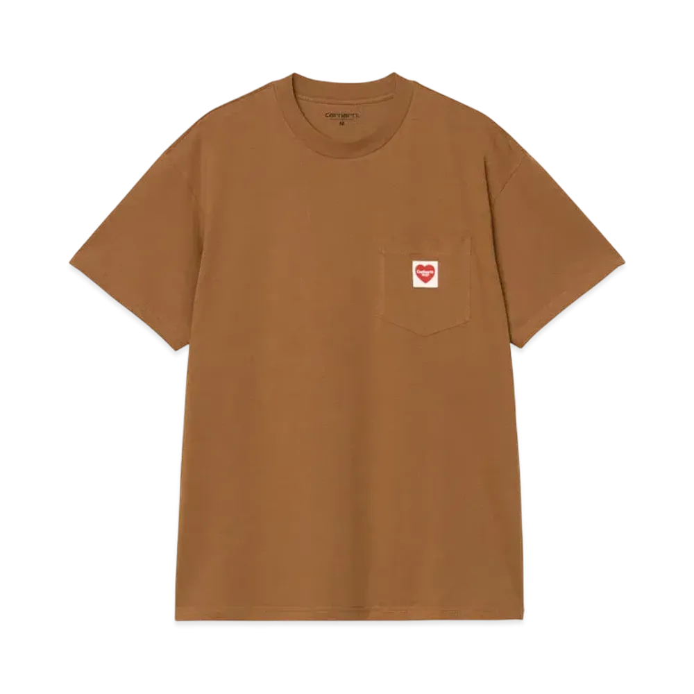 Carhartt WIP S/S Pocket Heart T-Shirt "Hamilton Brown"