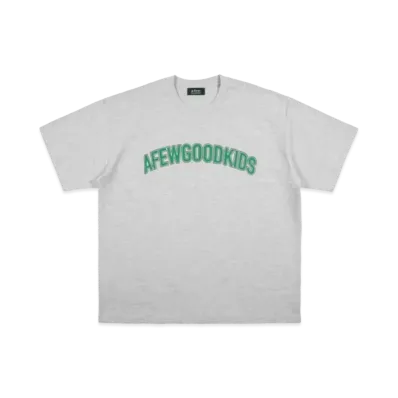 A FEW GOOD KIDS Semicircle Logo Tee "Grey"