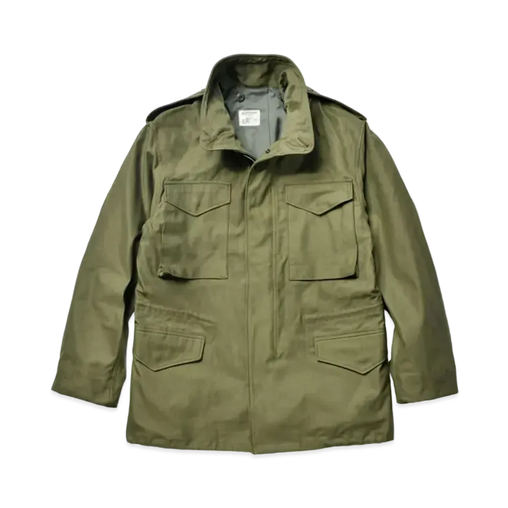 THE REAL McCOY'S Coat, Man'S, Field, M-65 "Olive"