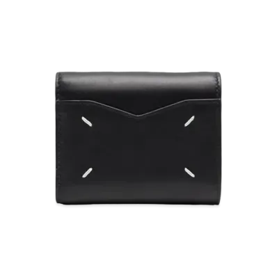 Maison Margiela Envelope Smooth Leather Wallet "Black"