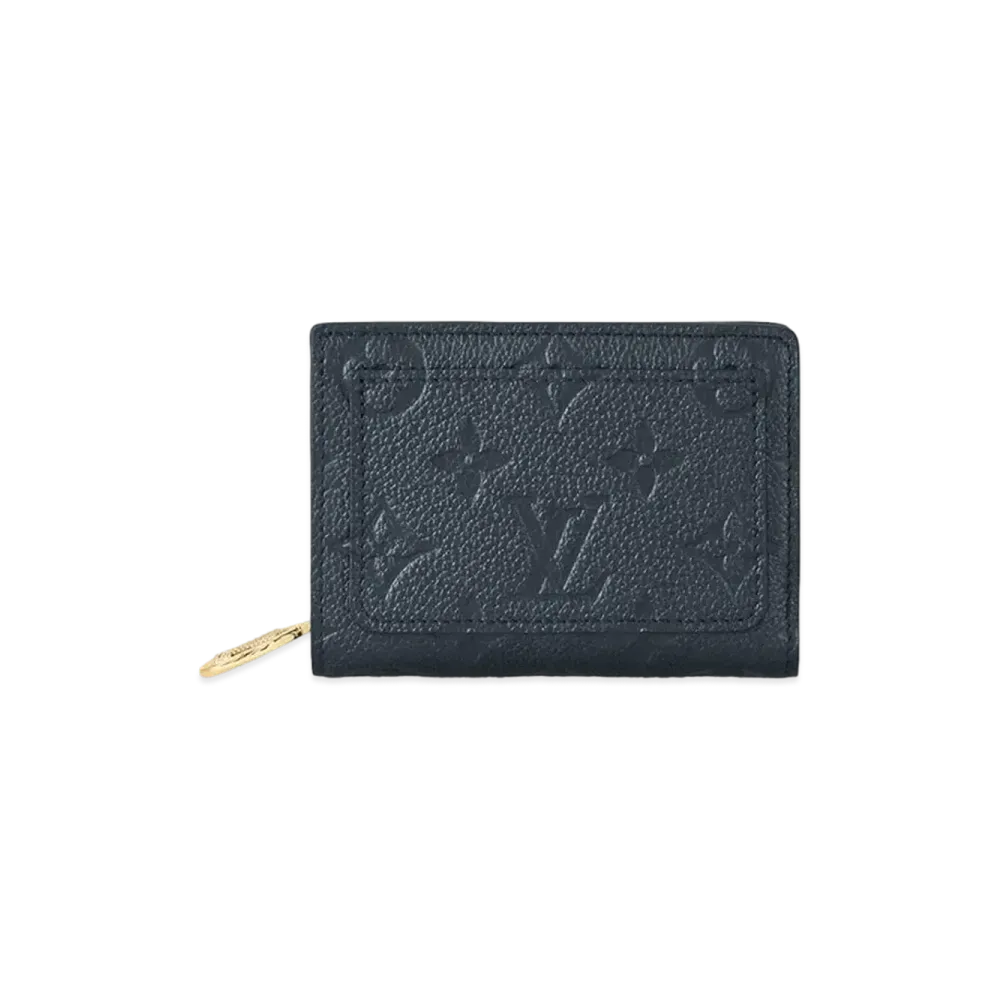 Louis Vuitton Monogram Clea Wallet Empreinte Leather Japan Exclusive "Navy"