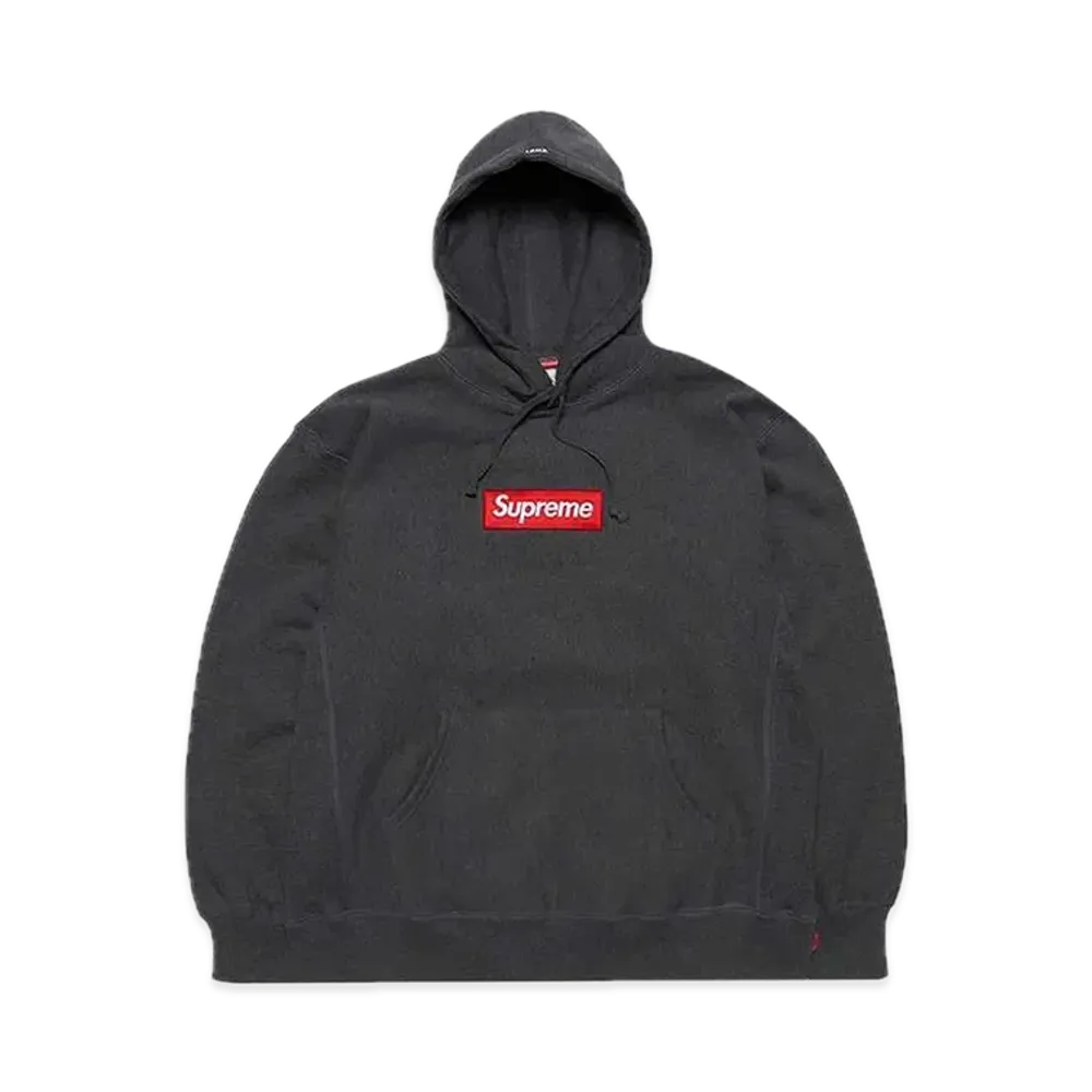 Supreme Box Logo Hooded Sweatshirt "Charcoal" (21FW)