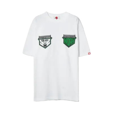 PRO WRESTLING NOAH 25th ANNIV \ PUNK DRUNKERS MISAWA vs AITSU TEE "WHITE"