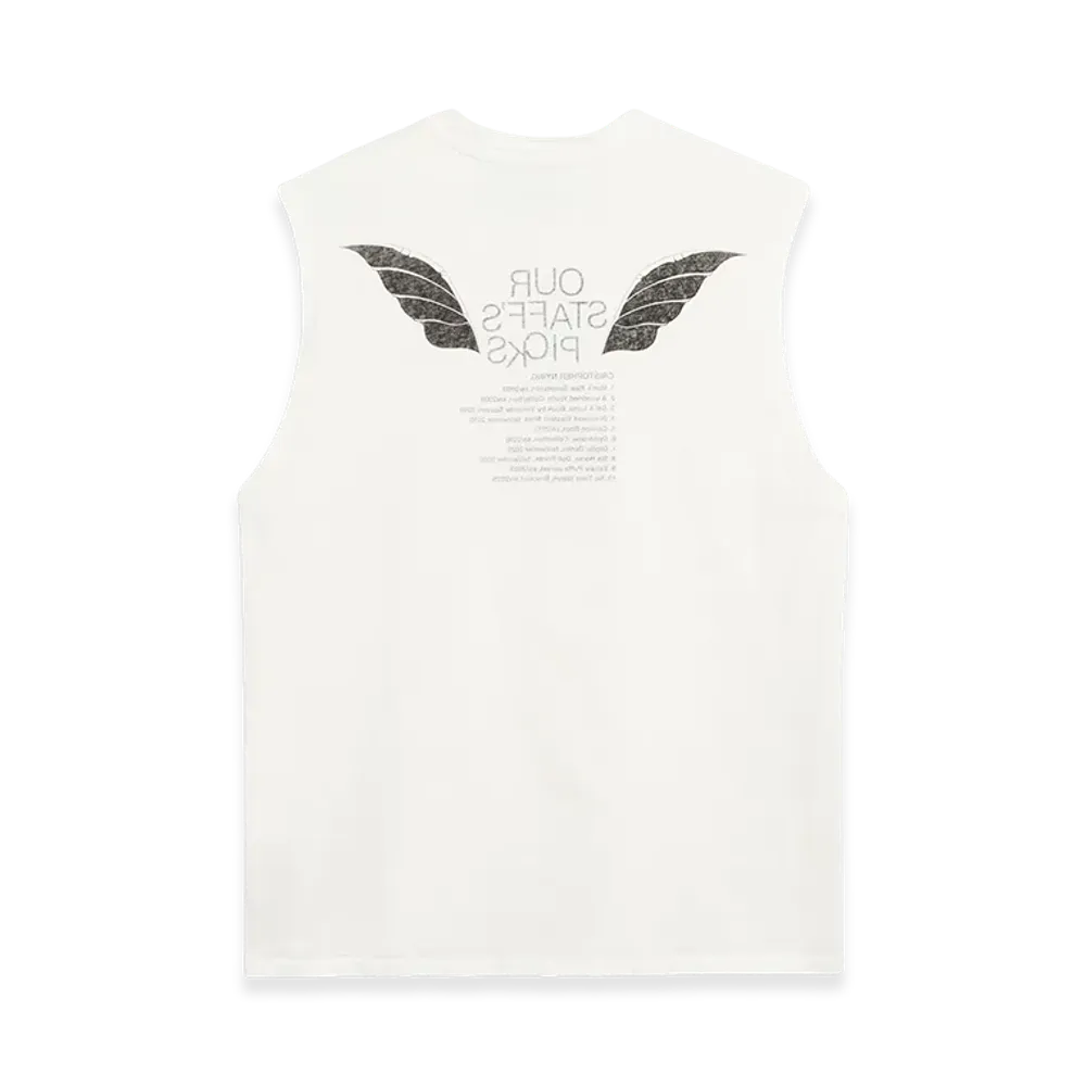 OUR LEGACY Breathe Tank "Staff Picks Print"