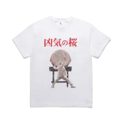 WACKO MARIA KYOKI NO SAKURA / CREW NACK T-SHIRT "White"