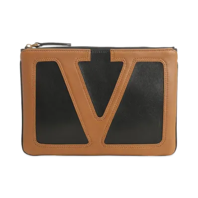 Valentino Garavani "Viva Superstar" Pouch In Nappa Leather "Multicolor"