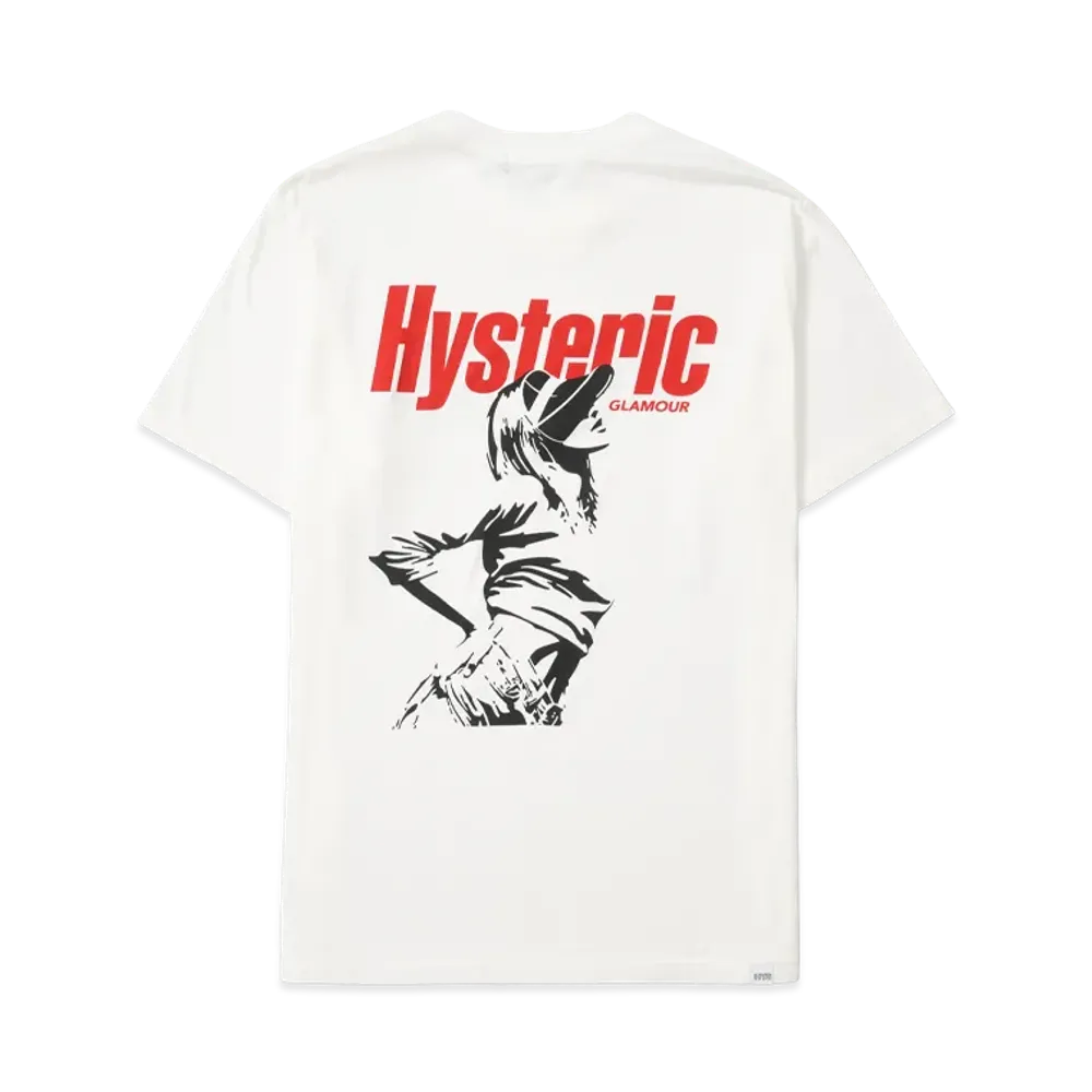 HYSTERIC GLAMOUR Hysteric Sun Girl T-Shirt "White"