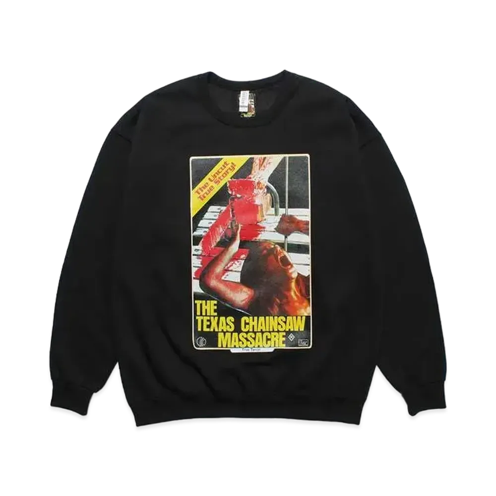 WACKO MARIA The Texas Chainsaw Massacre / Sweat Shirt "Black"