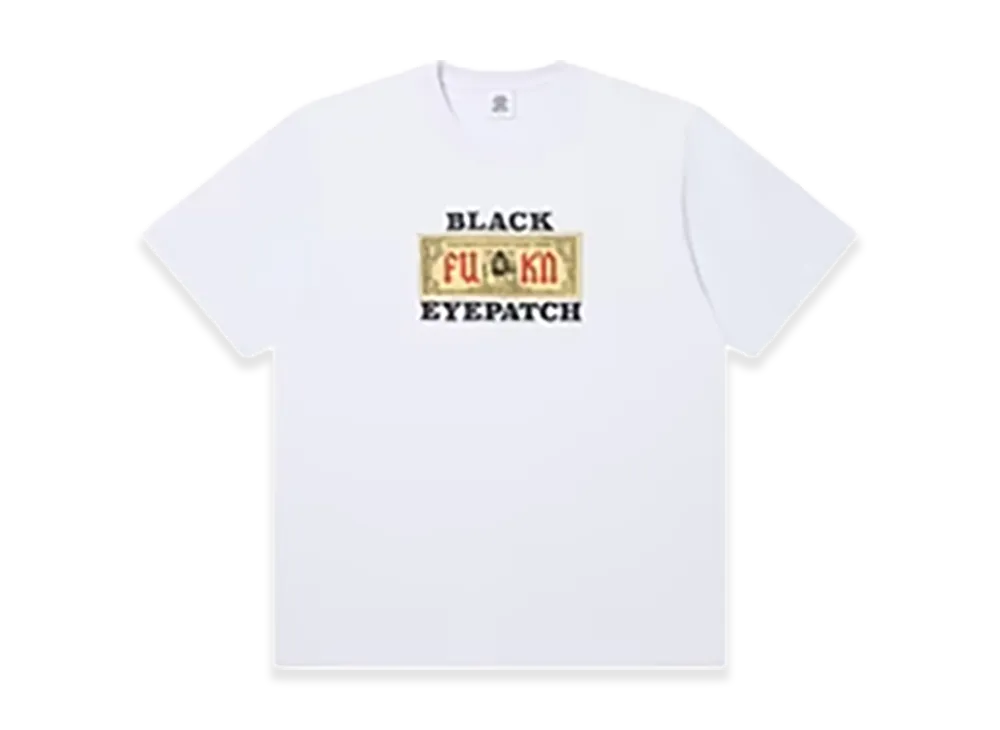 BlackEyePatch Fuk’N Dollar Bill Tee "White"