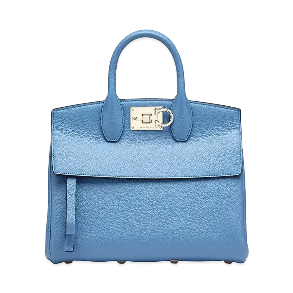Salvatore Ferragamo Studio Bag (S) "Chambray"