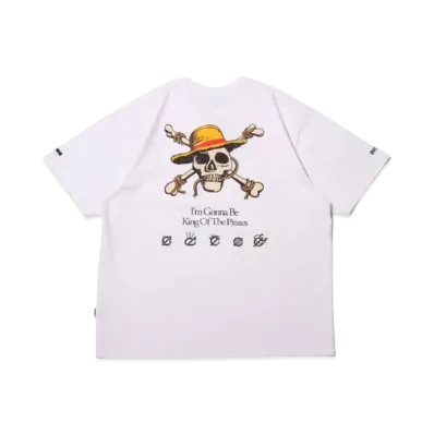 atmos x ONE PIECE x INCRM T-shirts #1 "White"