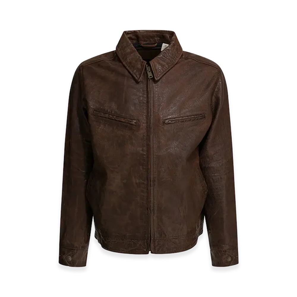Levi's Corona Heights Leather Jacket "Brown"