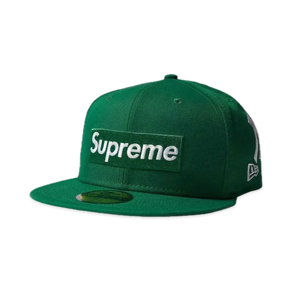 Supreme x New York Yankees Box Logo New Era "Green"