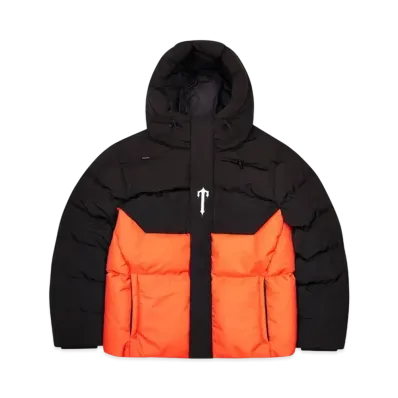 TRAPSTAR Decoded Puffer 25 "Black/Orange"