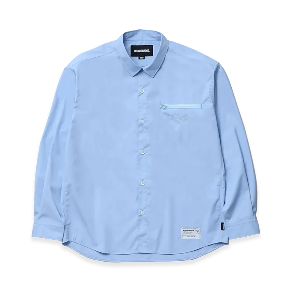NEIGHBORHOOD Plain Shirt LS "Blue"