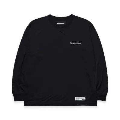 NEIGHBORHOOD Active Crewneck LS "Black"