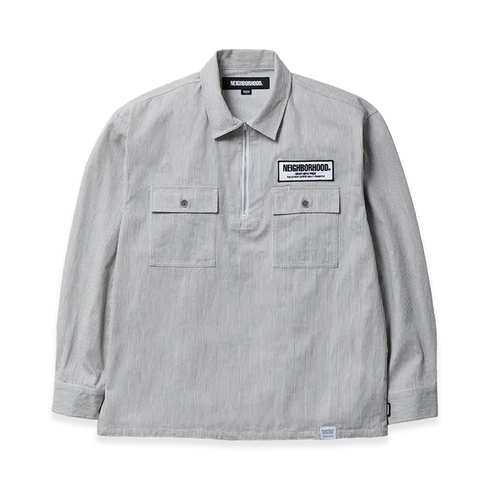 NEIGHBORHOOD Classic Work Pullover Shirt LS "Beige"