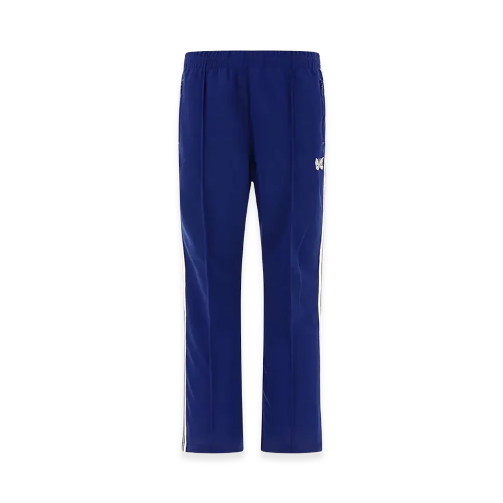 NEEDLES Boot-Cut Track Pants Poly Smooth "Royal Blue"
