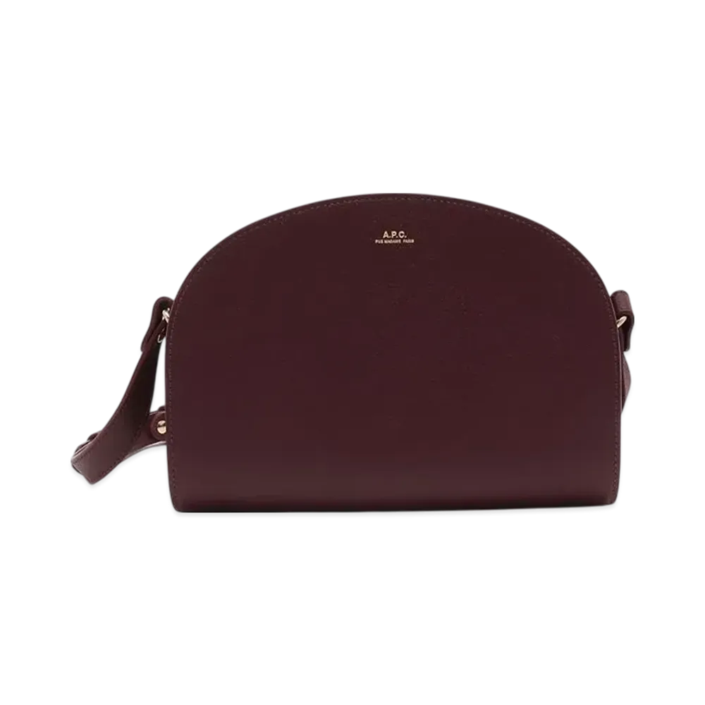 A.P.C. Sac Demi Lune "Lune Vino"