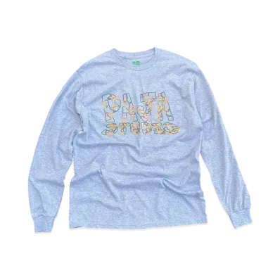 PAJA STUDIO Camo Pocket L/S Tee "Gray"