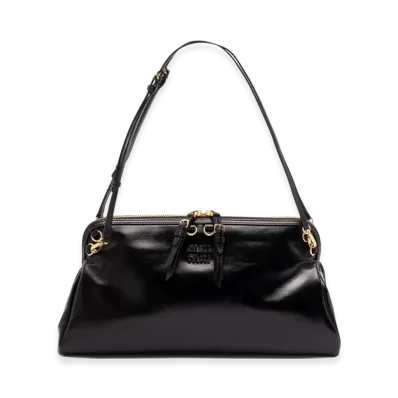 MIU MIU Women's Ayers Shoulder Bag "Black"