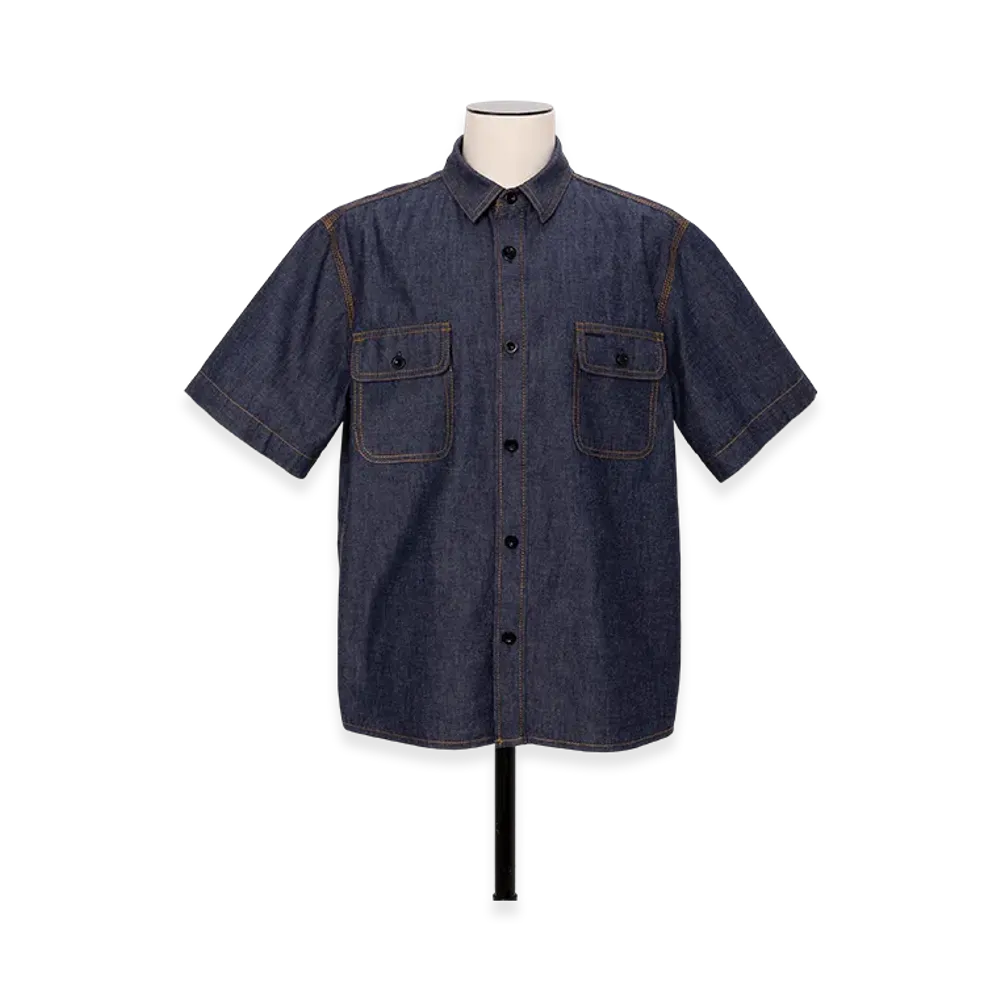 sacai Light Weight Denim Shirt "Blue"