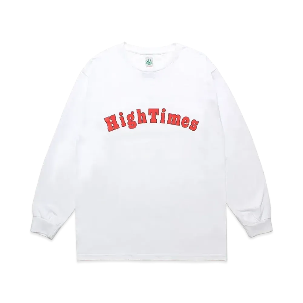 WACKO MARIA HIGH TIMES / Long Sleeve T-shirt #1 "White"