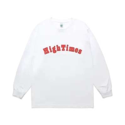 WACKO MARIA HIGH TIMES / Long Sleeve T-shirt #1 "White"