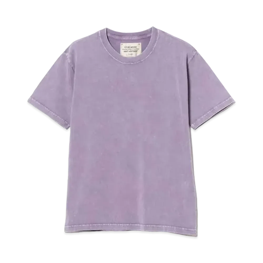 BEAMS FUTURE ARCHIVE Chemical Washed T-Shirts "Purple"