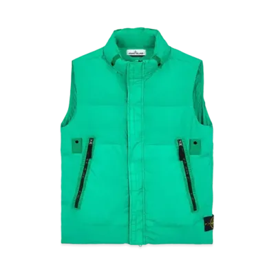 Stone Island G0123 GARMENT DYED CRINKLE REPS NY DOWN-TC "Green"