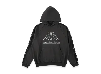 WIND AND SEA x KAPPA Hooded Sweatshirt "Black"