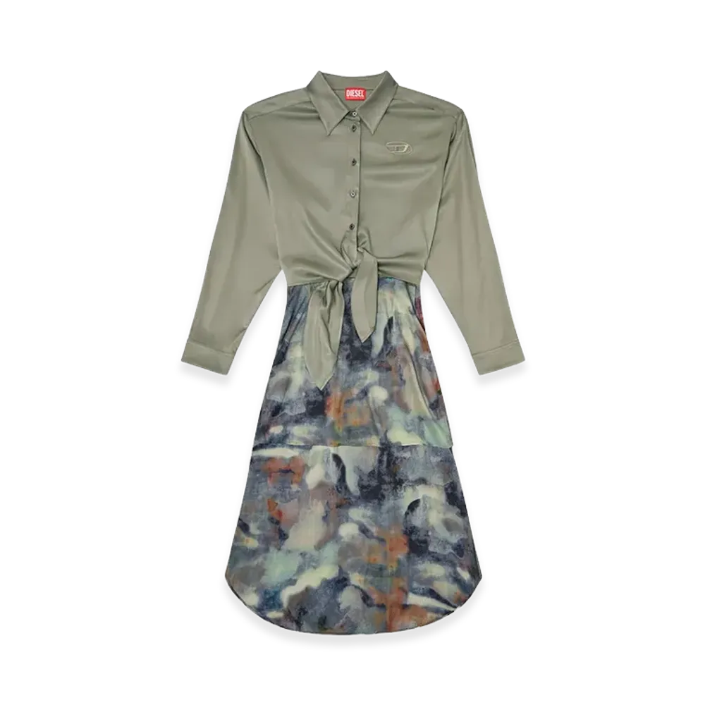 Diesel Women's Dresses "Blue/Green"