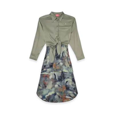 Diesel Women's Dresses "Blue/Green"