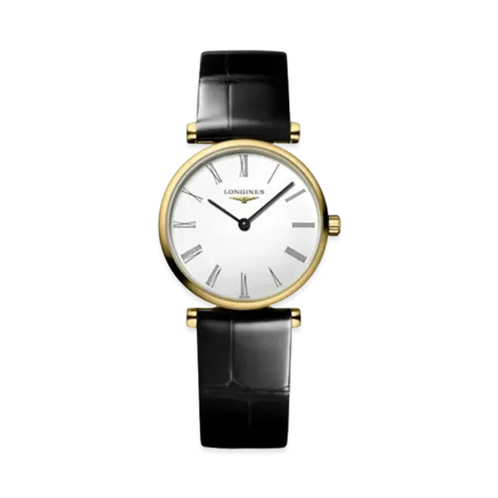 Longines La Grande Classique de Longines 24.00mm "White/Yellow/Black" L4.209.2.11.2