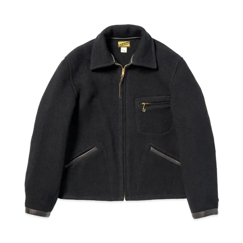 THE REAL McCOY'S Wool Field Sports Jacket "Black"