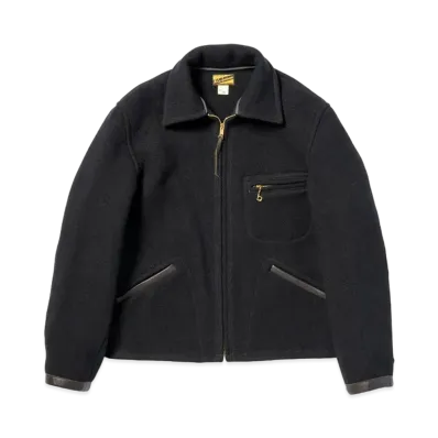 THE REAL McCOY'S Wool Field Sports Jacket "Black"