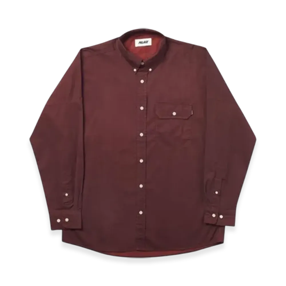 PALACE Droppeth Heater Shirt "Rust"
