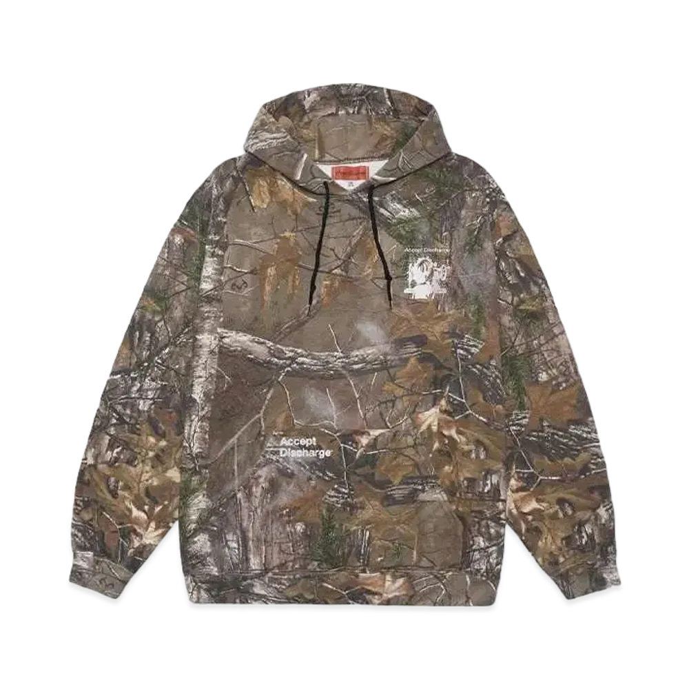 ACCEPT DISCHARGE Tree camo FoodieTops "CAMO"