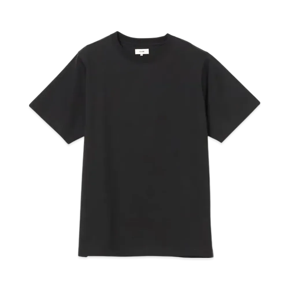 BEAMS Plain Crew Neck T-Shirt "Black"