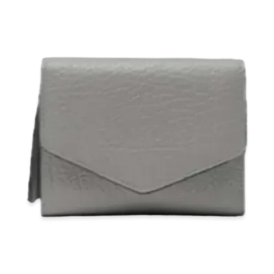 Maison Margiela Envelope Leather Wallet "Grey"