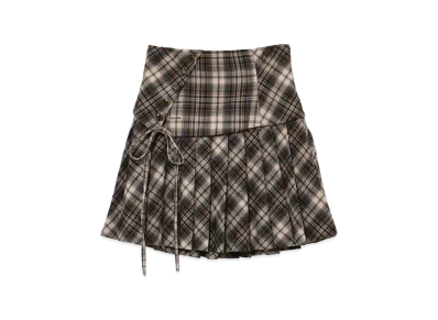 ANDMARY Women's Jade Highwaist Mini Skirt "Check"