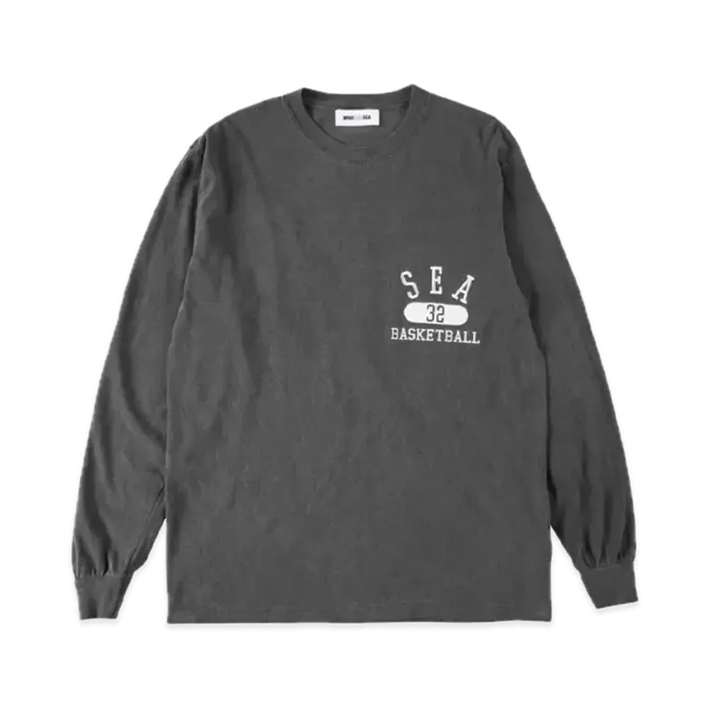 WIND AND SEA L/S T-Shirt "Charcoal"