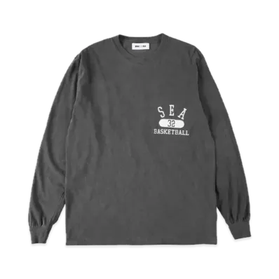 WIND AND SEA L/S T-Shirt "Charcoal"