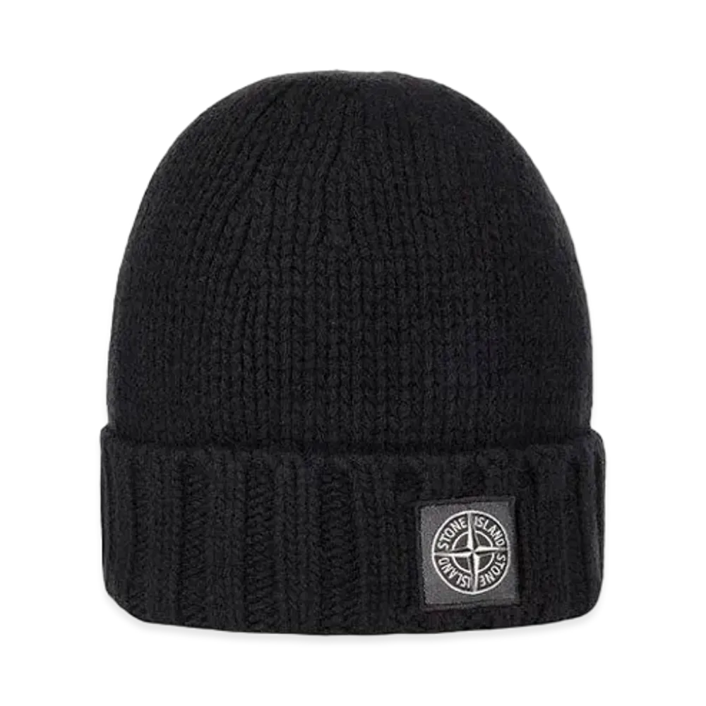 Stone Island N17B6 GEELONG WOOL "Black"