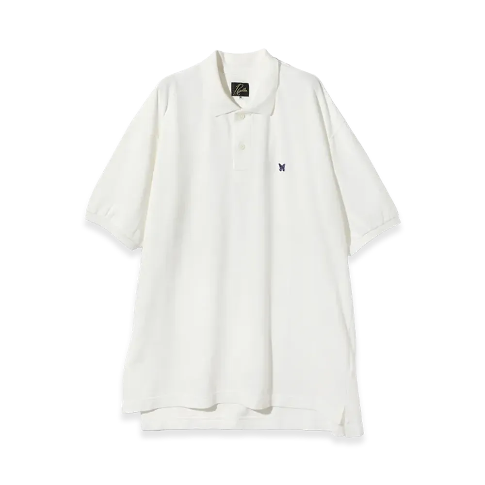 NEEDLES x ts(s) Big Polo Shirt "White"