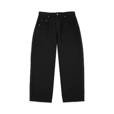 HUF Fall 24 Towner Wide Fleece Pants "Black"