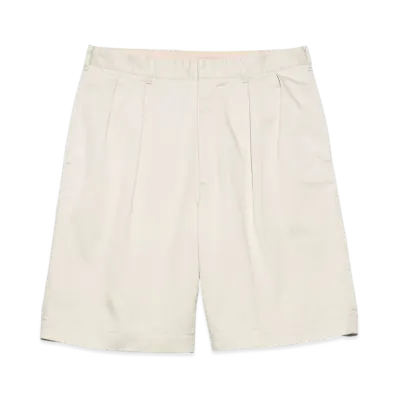 nanamica Double Pleat Chino Shorts "DrySand"