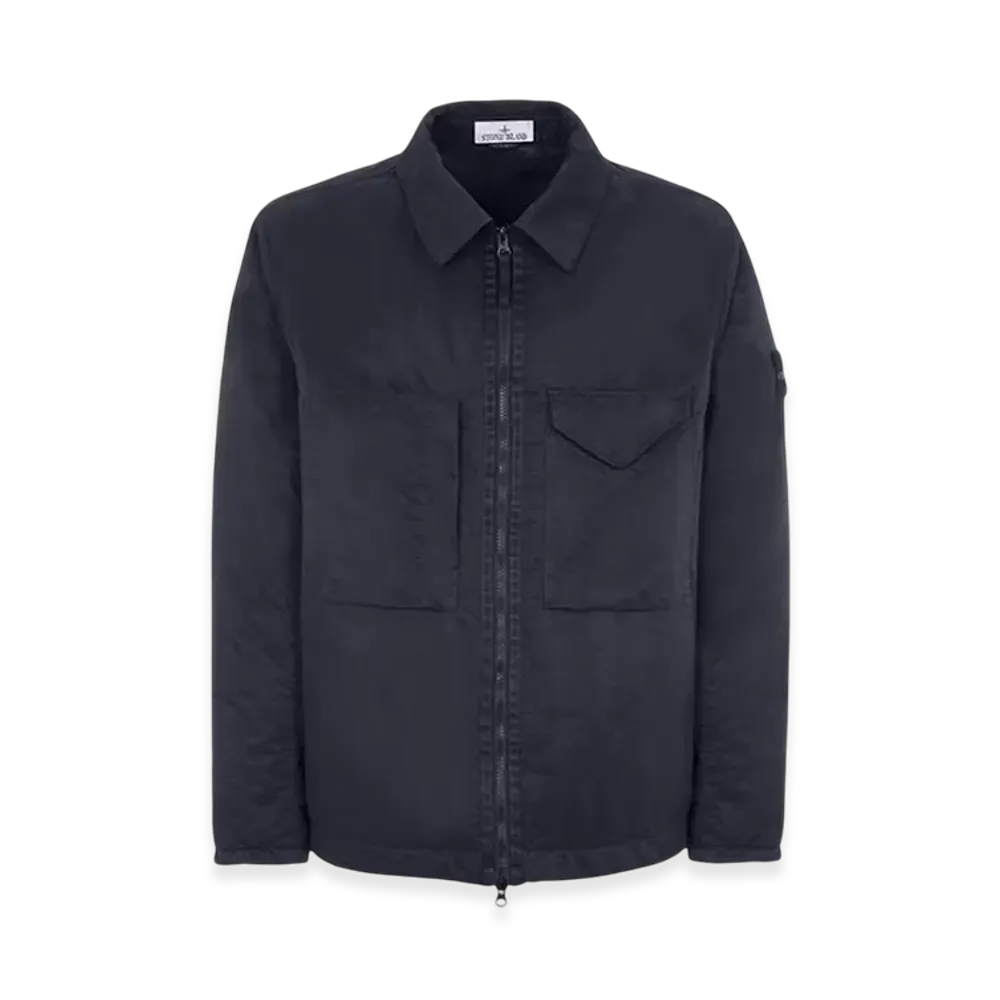 Stone Island Q0321 Opaque Nylon Twill with Primaloft TC Jacket - 22FW "Navy Blue"