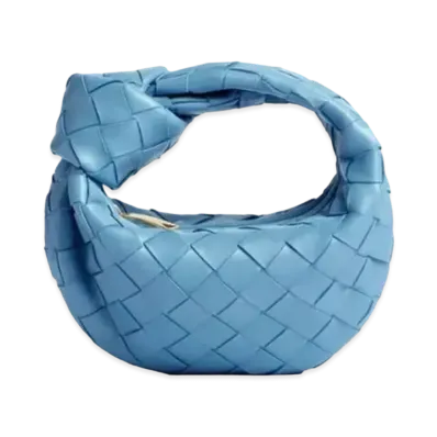 Bottega Veneta Candy Jodie Hand Bag "Hurricane Blue"