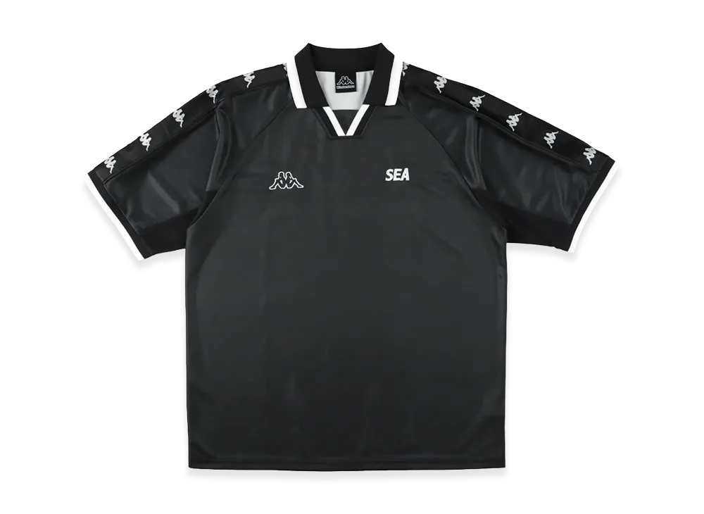 WIND AND SEA x KAPPA Game S/S Shirt "Black"